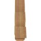 Ekena Millwork Kennewick Rough Sawn Timber Gable Bracket, Western Red Cedar, 36"W x 23"H x 6"D x 6"F, 15/12 Pitch GBW036X23X0606KEN00RWR - alternate 3